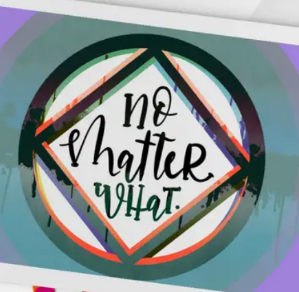 NA No Matter What Vinyl Sticker